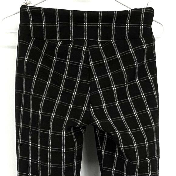 LulaRoe Luxe 21 Plaid Leggings in Black/White Size Small - Picture 4 of 7